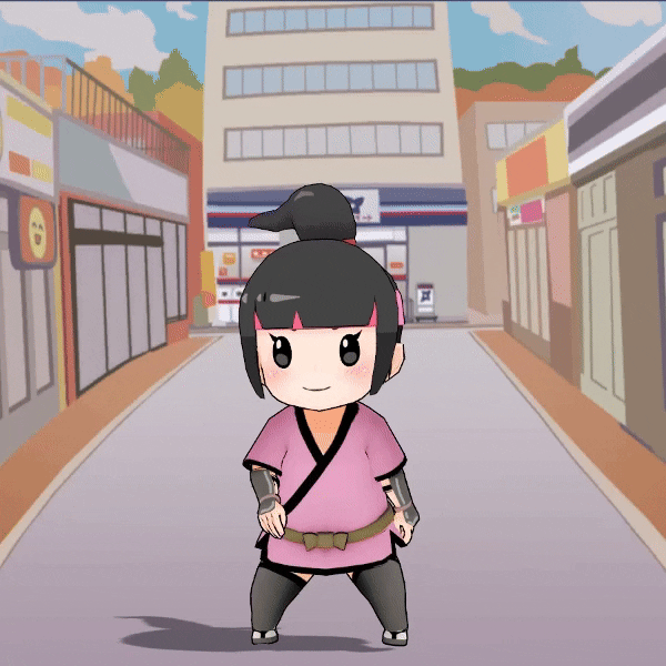 アニメ調★忍者咲耶